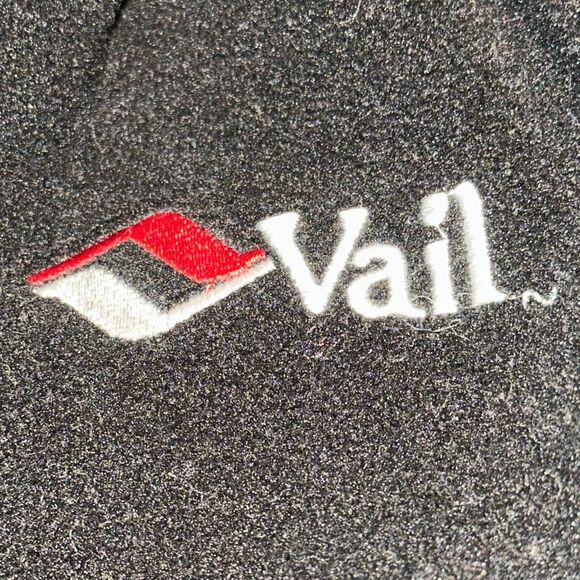 Vail Logo Fleece Zippered Vest w/Zippered Pockets Ladies M - Picture 2 of 7